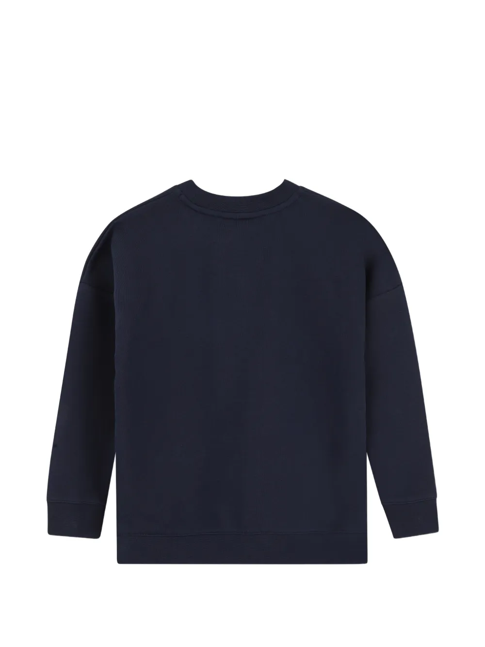 BOSS Kidswear Sweater met vierkante patch Blauw