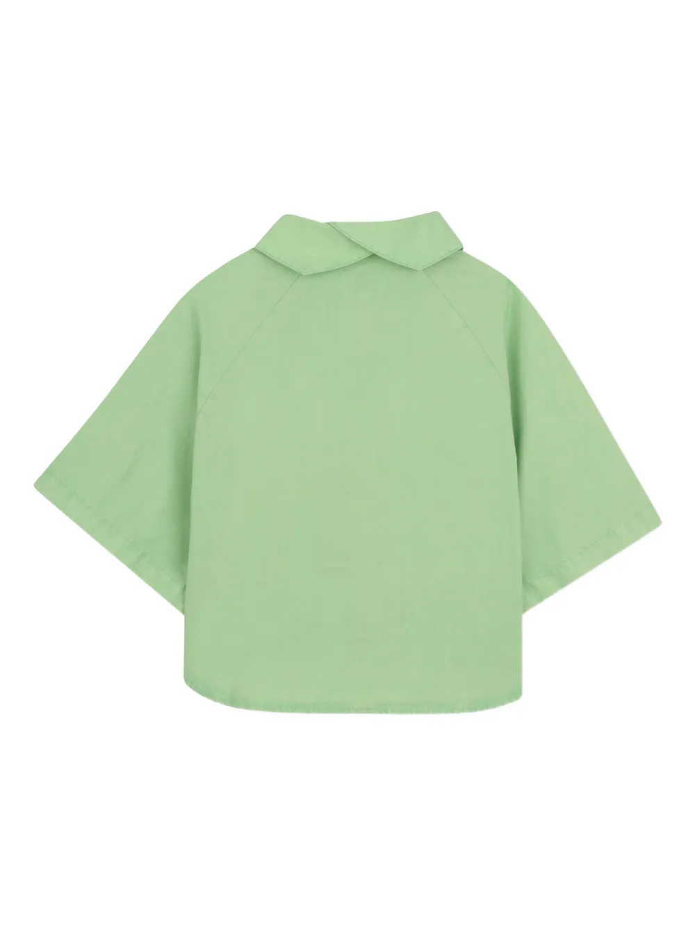Kenzo Kids Shirt met verfraaide zak Groen