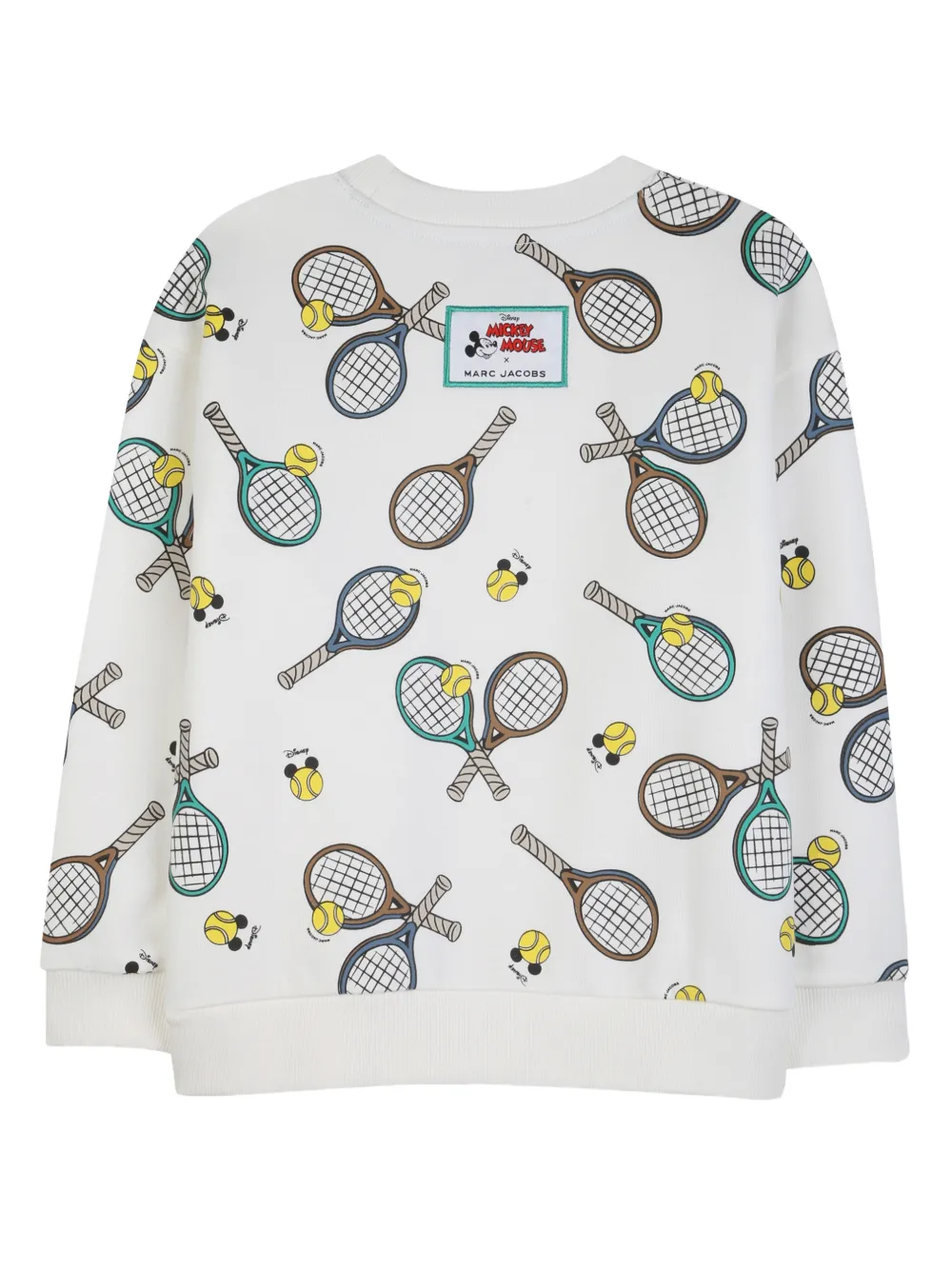  Marc Jacobs Kids X Mickey Mouse Graphic-print Sweatshirt - White 