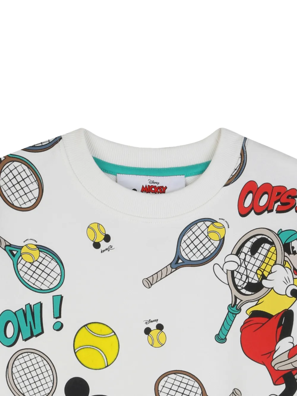  Marc Jacobs Kids X Mickey Mouse Graphic-print Sweatshirt - White 