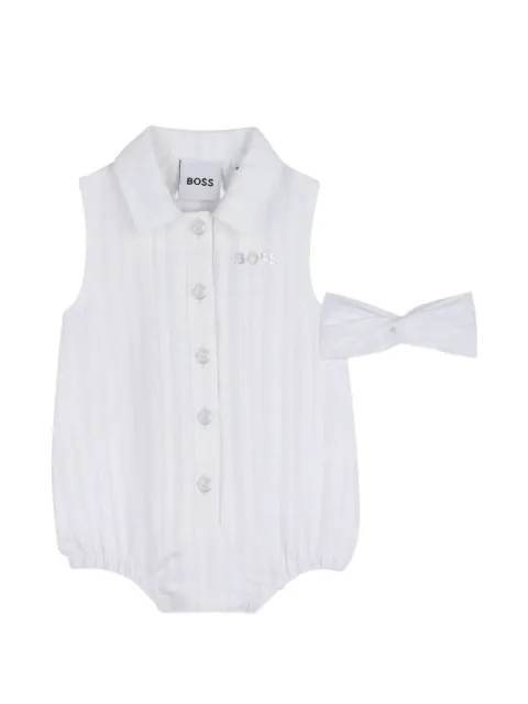 BOSS Kidswear combinaison à col officier