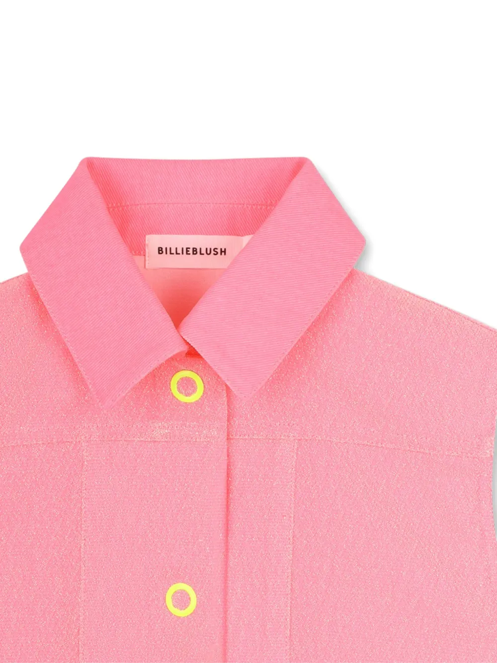 Billieblush Gilet met knoopsluiting en kraag Roze