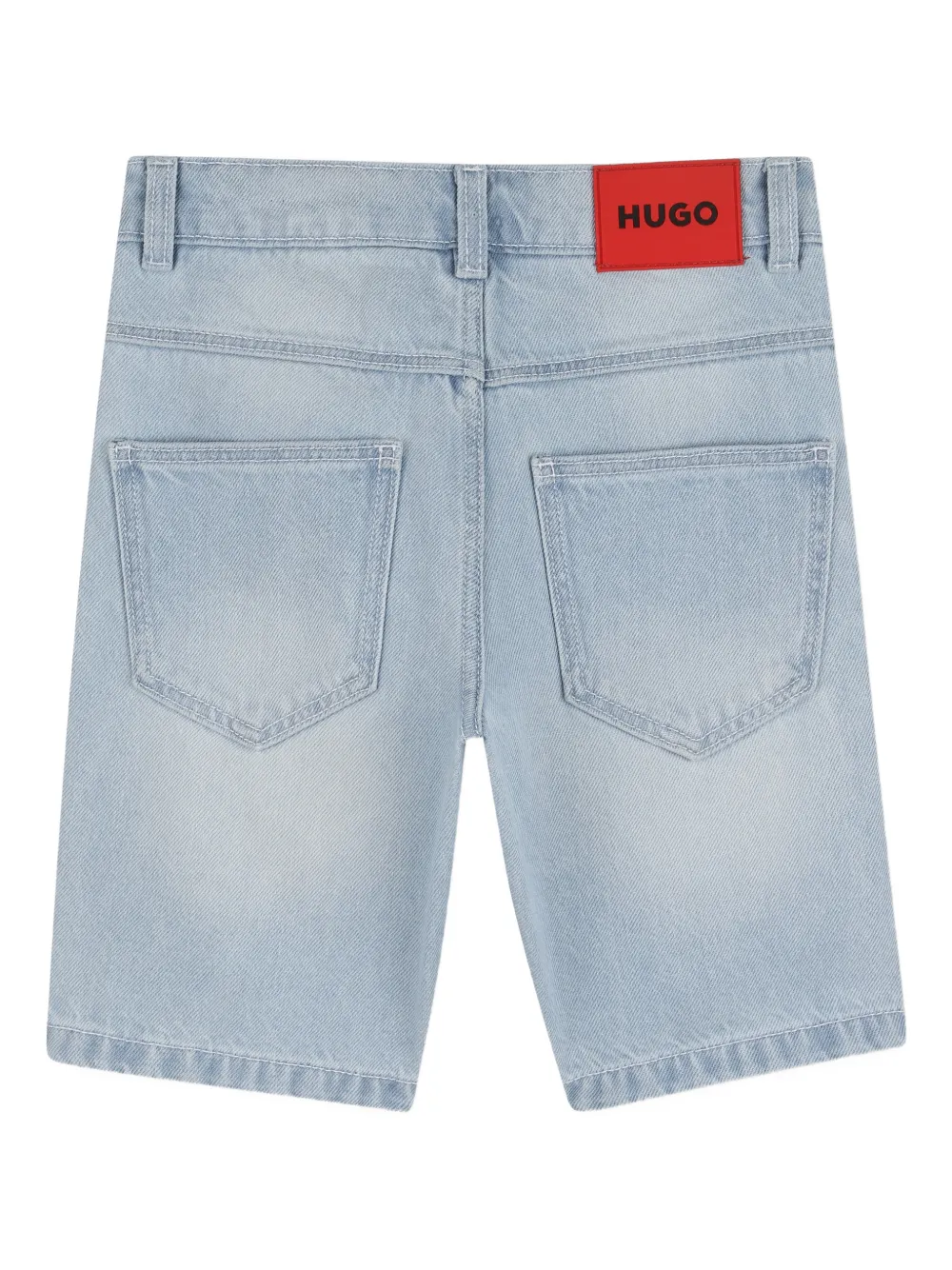 HUGO KIDS Spijkershorts met zakken Blauw