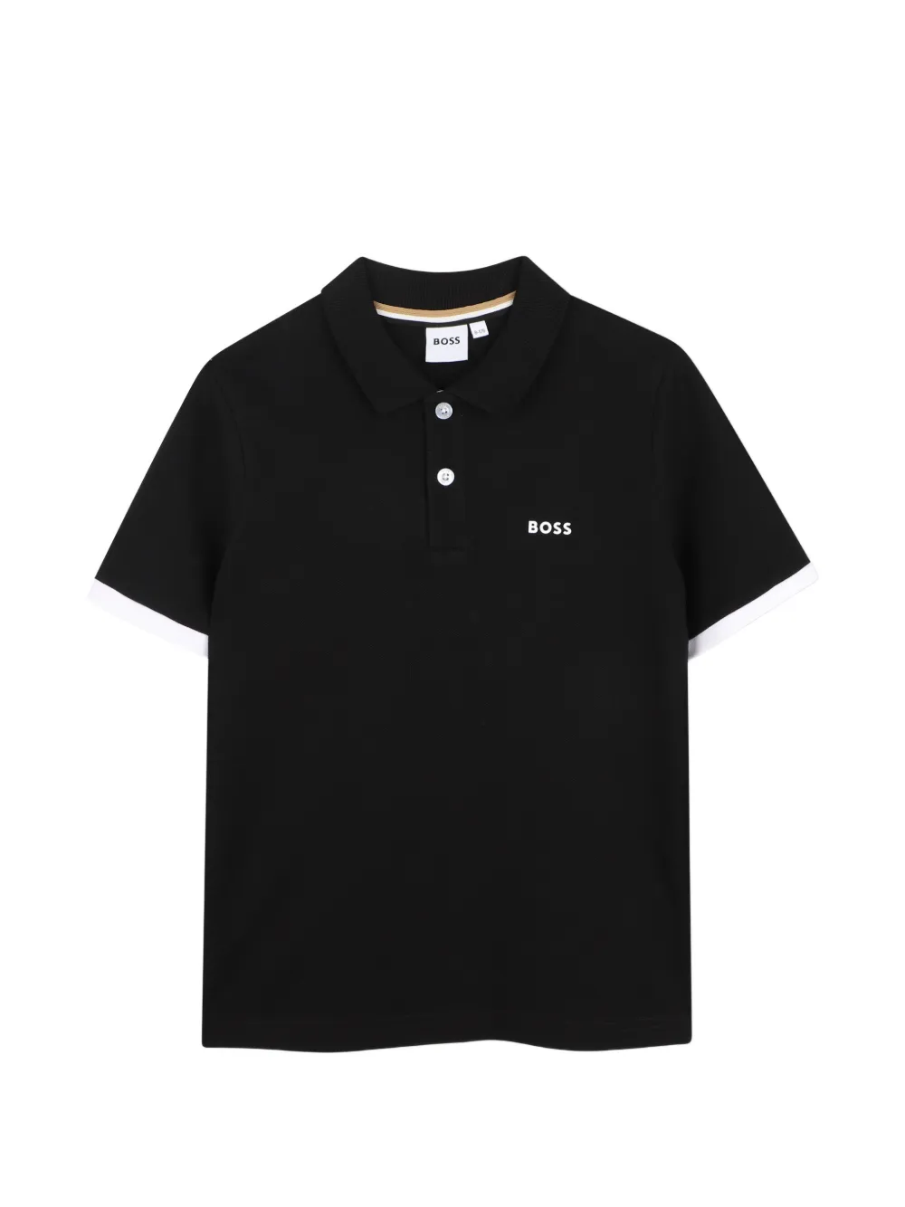 BOSS Kidswear Polo con logo - Nero