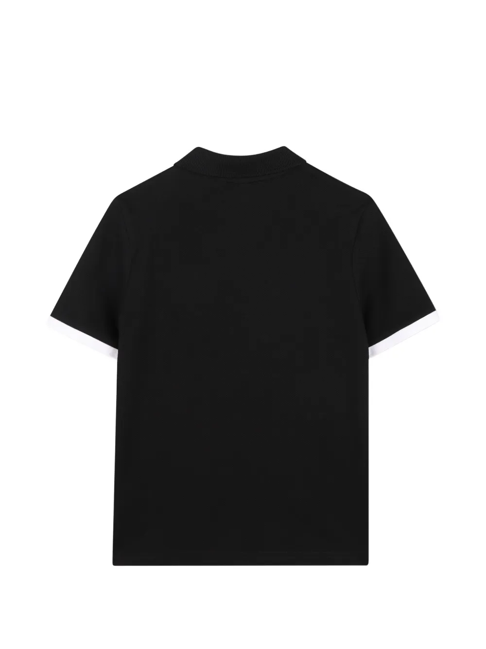 BOSS Kidswear Poloshirt met logoprint Zwart