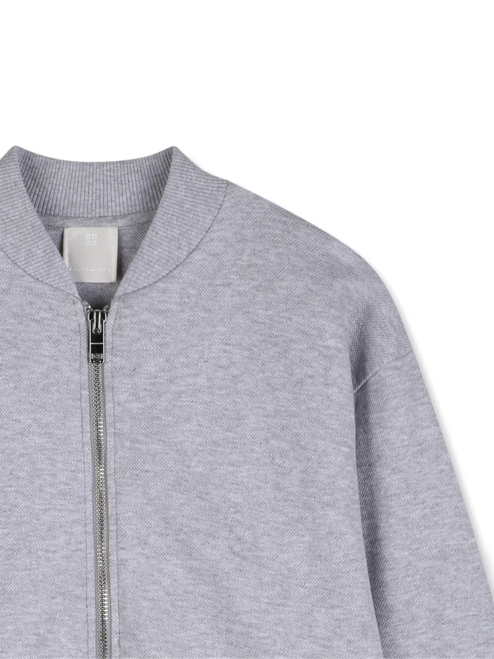  Givenchy Kids Zip Cardigan - Grey 