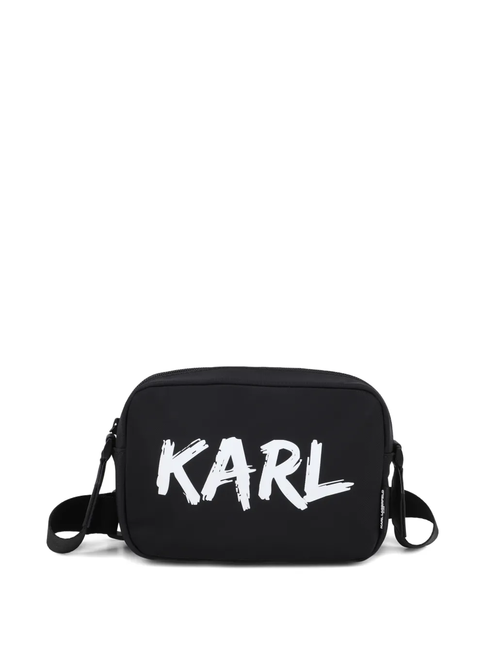 Karl Lagerfeld Kids Borsa a tracolla con logo - Nero