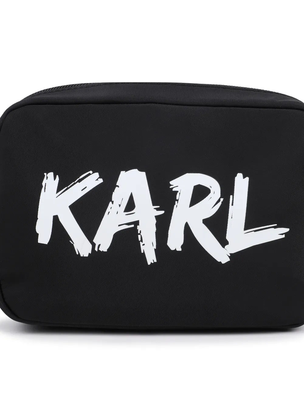 Karl Lagerfeld Kids Crossbodytas met logo Zwart