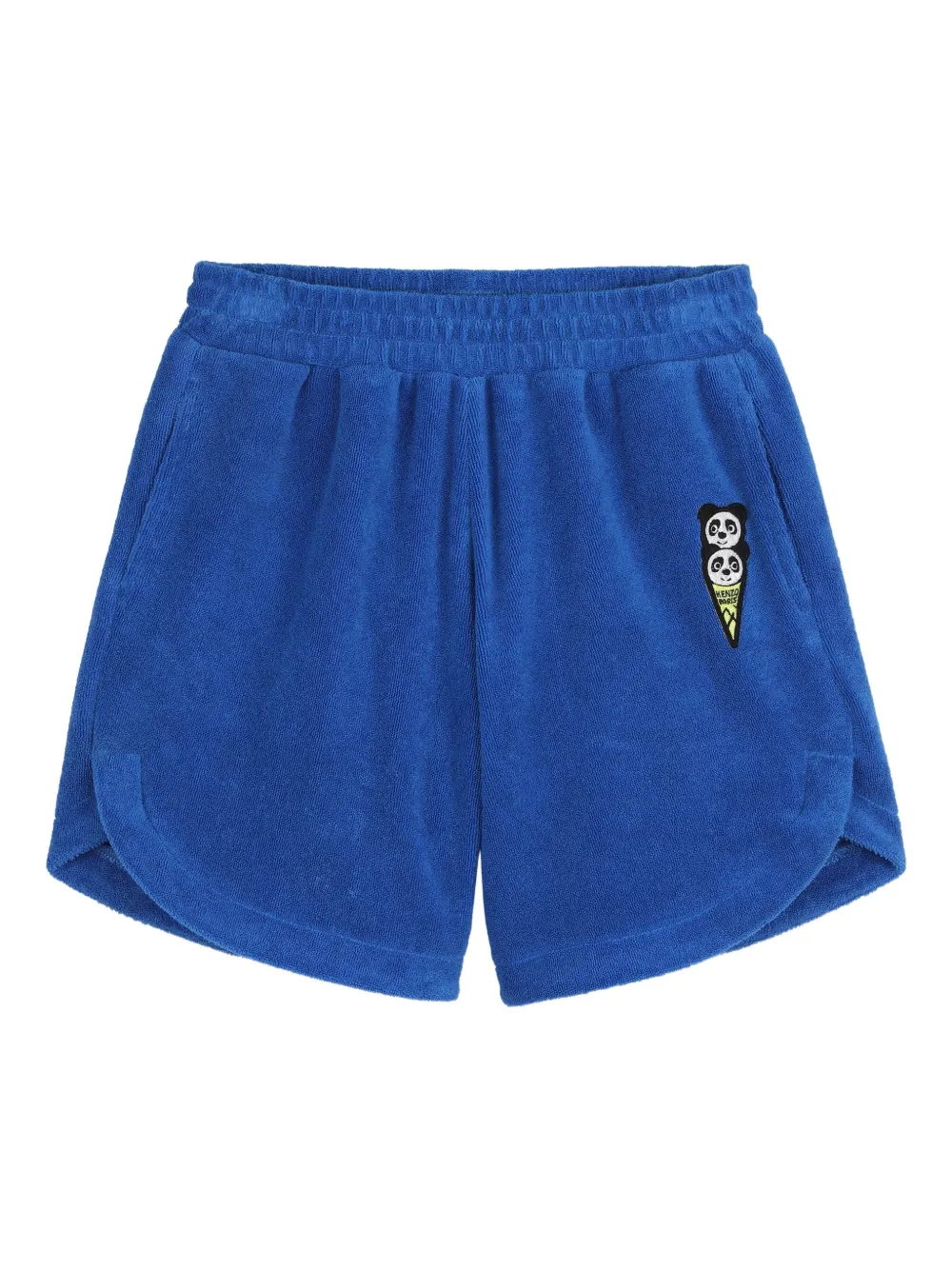 Kenzo Kids Shorts con applicazione - Blu