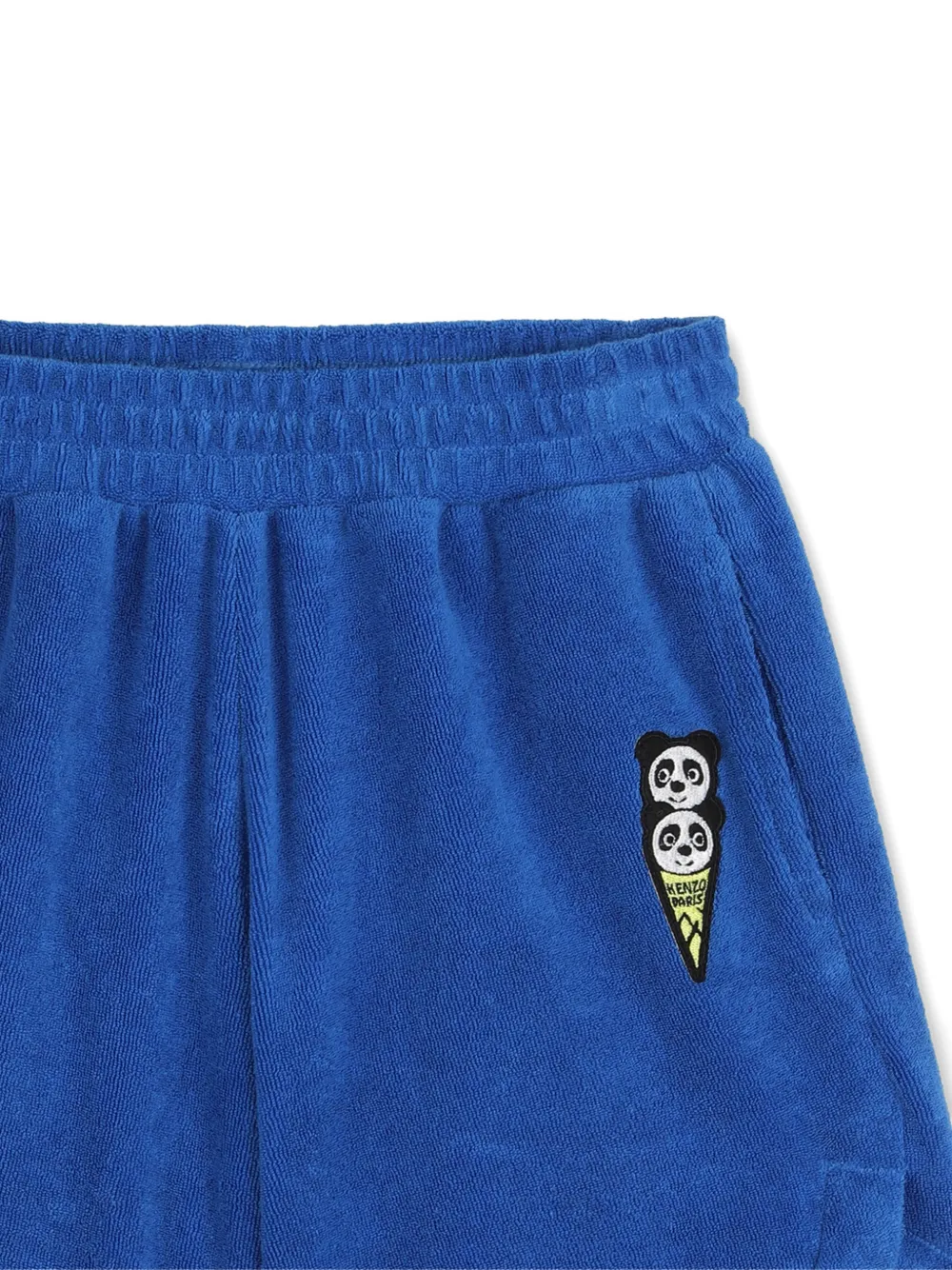 Kenzo Kids Shorts met applicatie Blauw