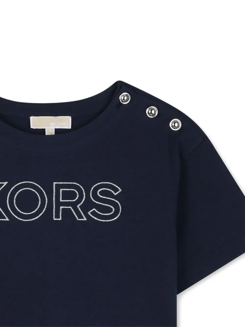 Michael Kors Kids T-shirt met logodetail Blauw