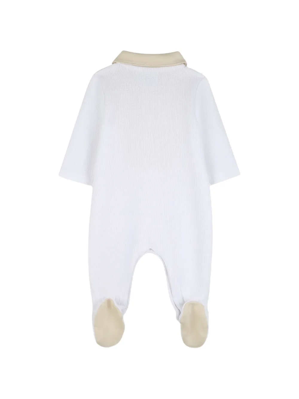 BOSS Kidswear Pyjama met knopen Wit