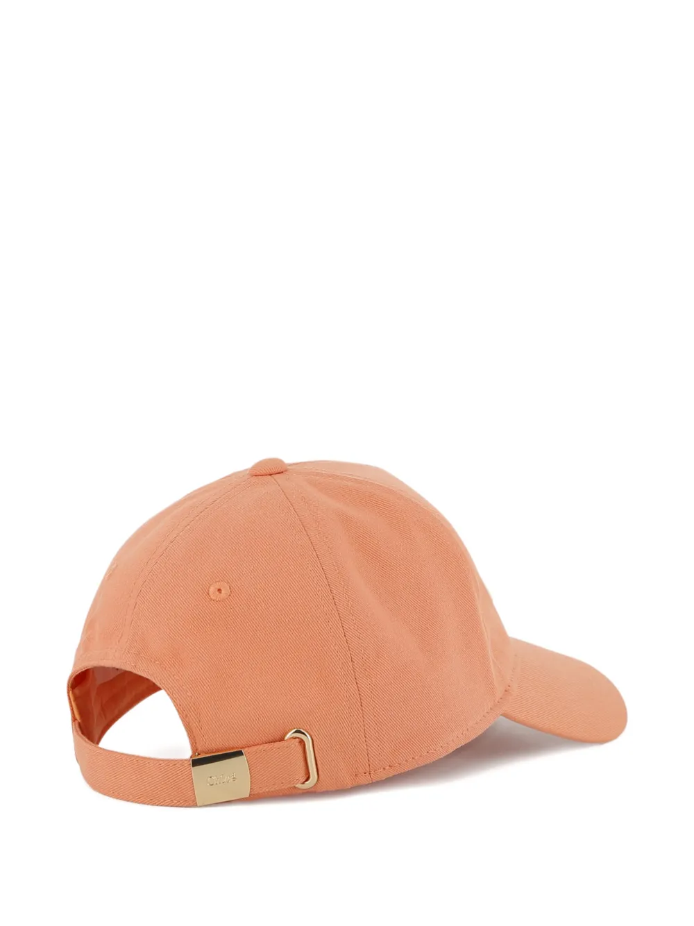 Chloé Kids Hoed met geborduurd logo Oranje