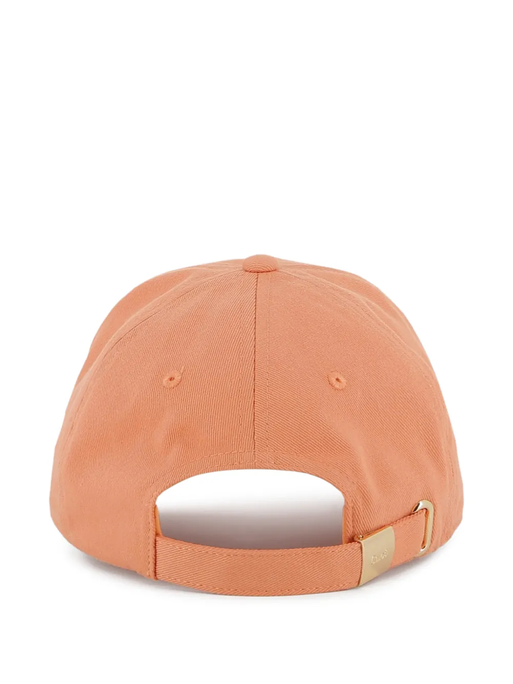 Chlo&eacute; Kids logo-embroidered cap - Oranje