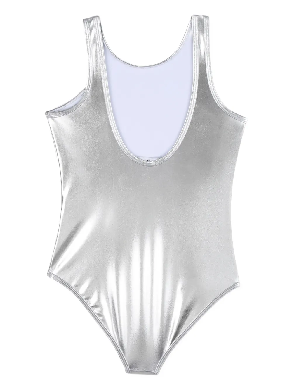  Dkny Kids Logo Swimsuit - Silver 