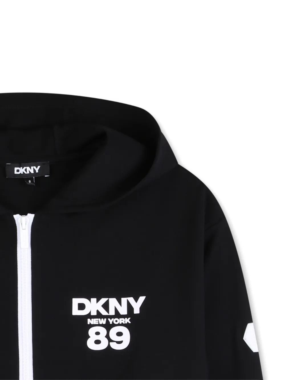  Dkny Kids Zip Hoodie - Black 