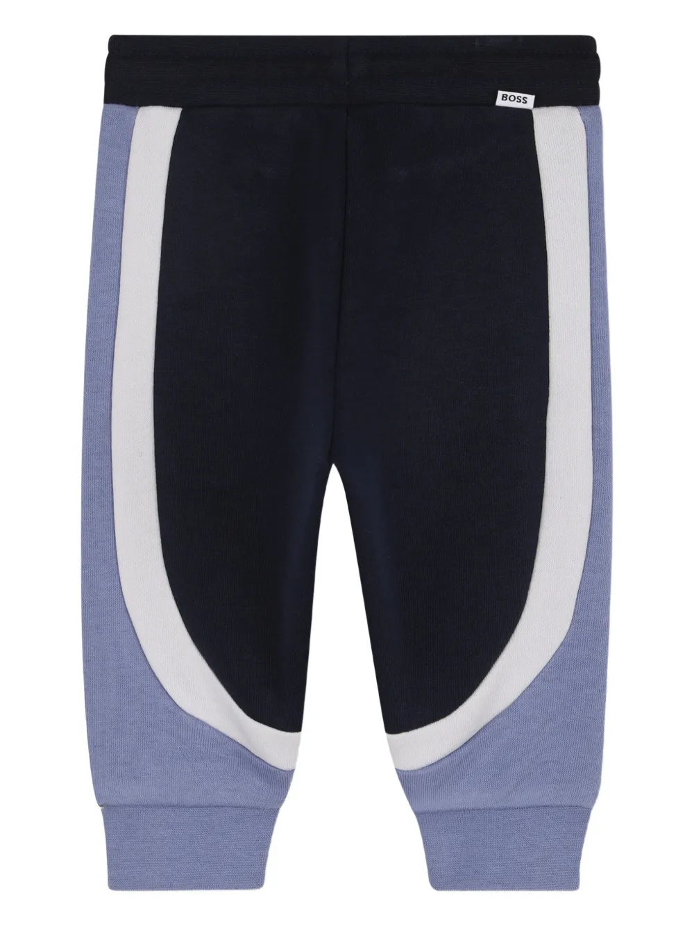  Boss Kidswear Panelled Sweatpants - Blue 