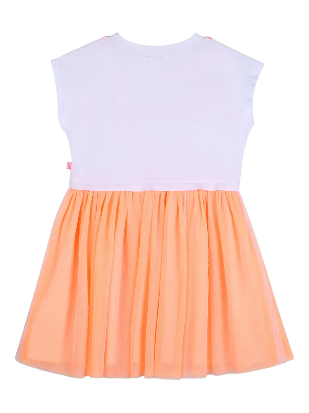 Billieblush Jurk met halskettingprint en korte mouwen Wit