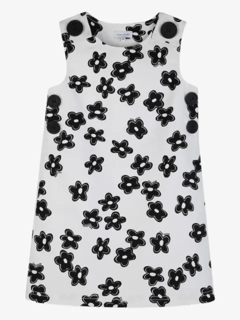 Marc Jacobs Kids floral-print button-detail dress