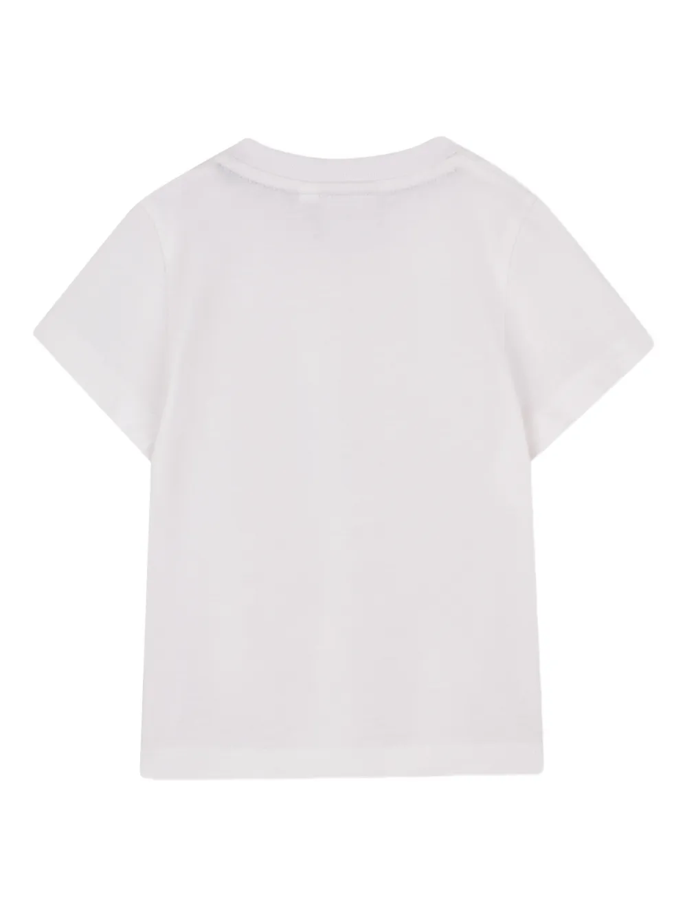 BOSS Kidswear T-shirt met borstzak Wit