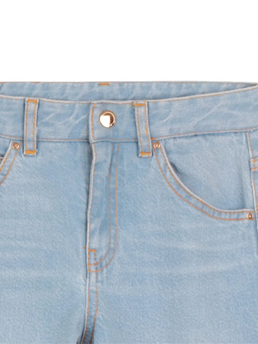  Chloé Kids Denim Pants - Blue 