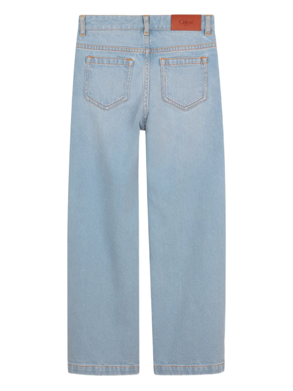  Chloé Kids Denim Pants - Blue 