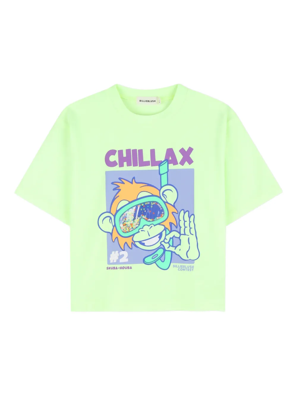 Billieblush T-shirt con grafica - Verde