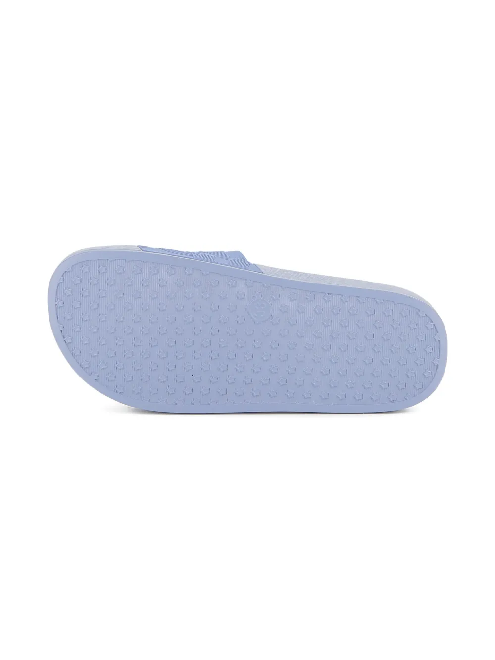 BOSS Kidswear Slippers met logodetail Blauw