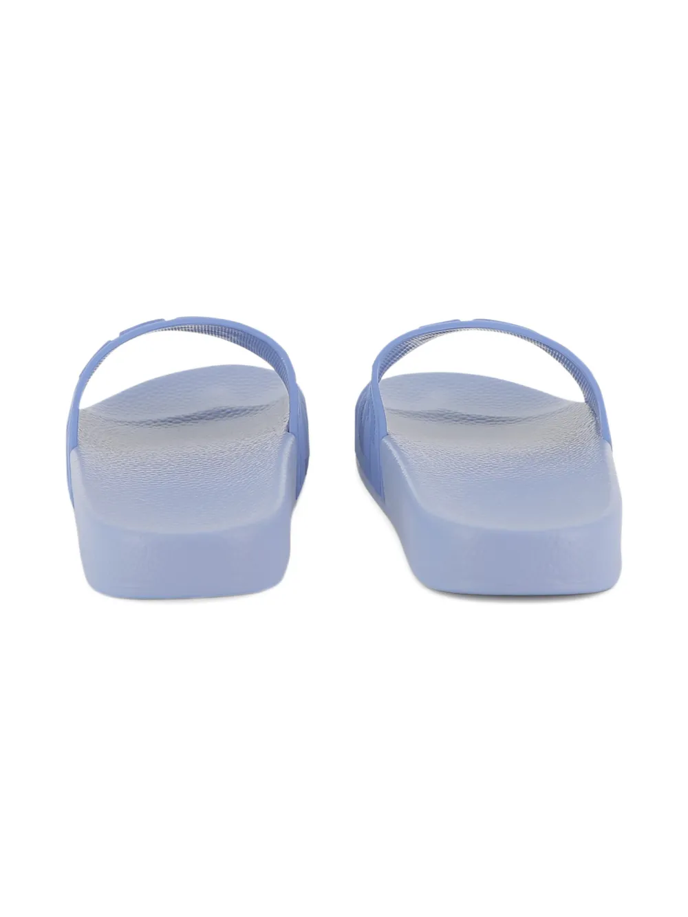 BOSS Kidswear Slippers met logodetail Blauw