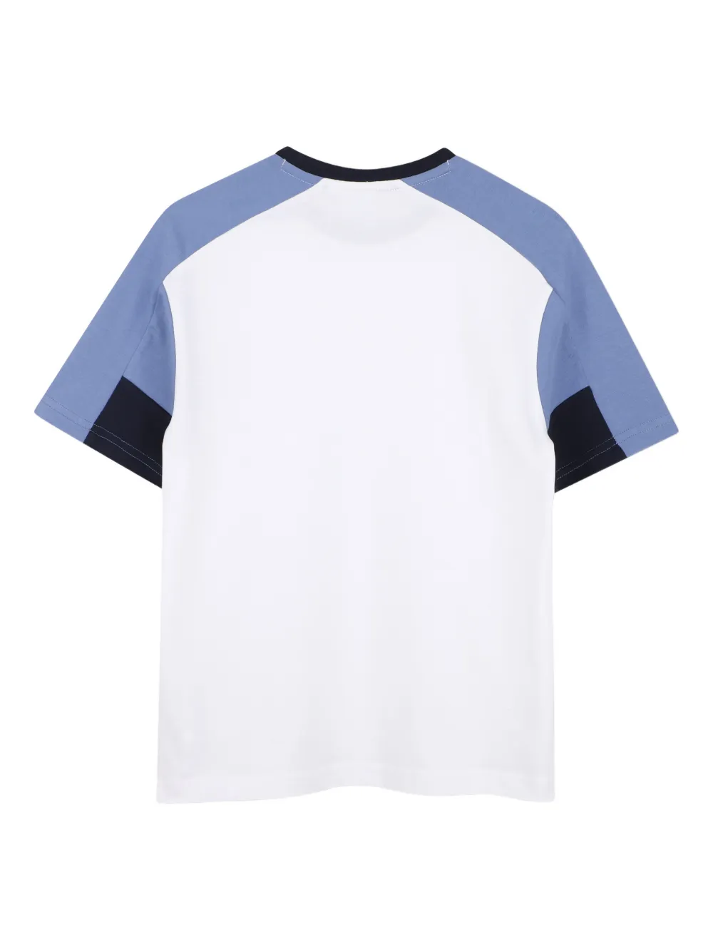 BOSS Kidswear Shorts met colourblocking Wit