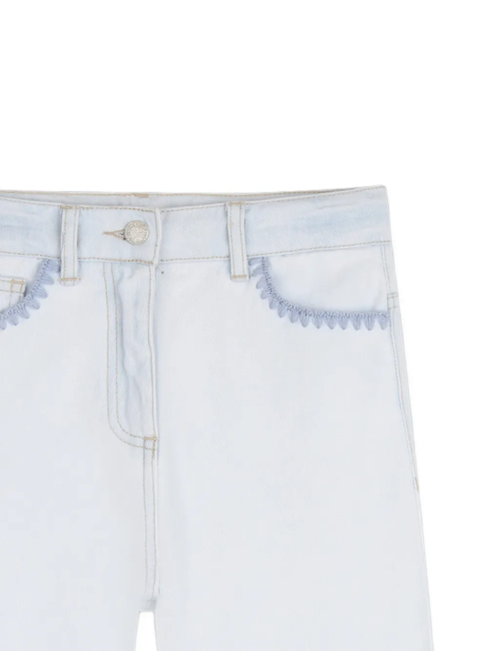 Billieblush Katoenen broek Blauw