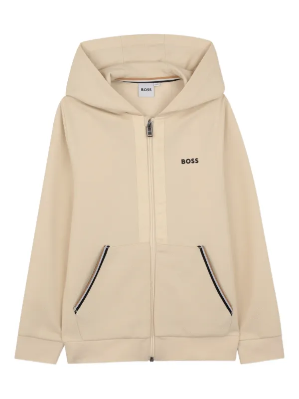BOSS Kidswear ロゴ トラックスーツ | ニュートラル | FARFETCH JP