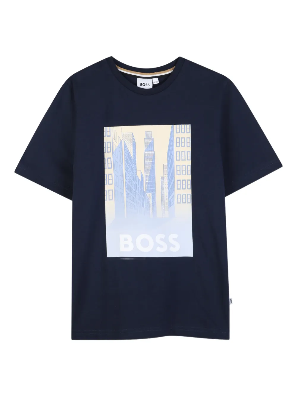 BOSS Kidswear T-shirt con grafica - Blu