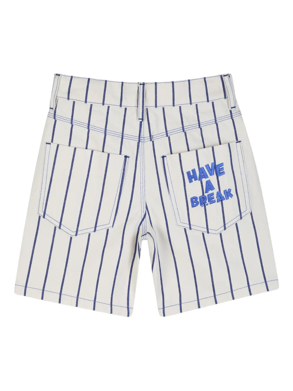  Billieblush Striped Bermuda Shorts - Neutrals 