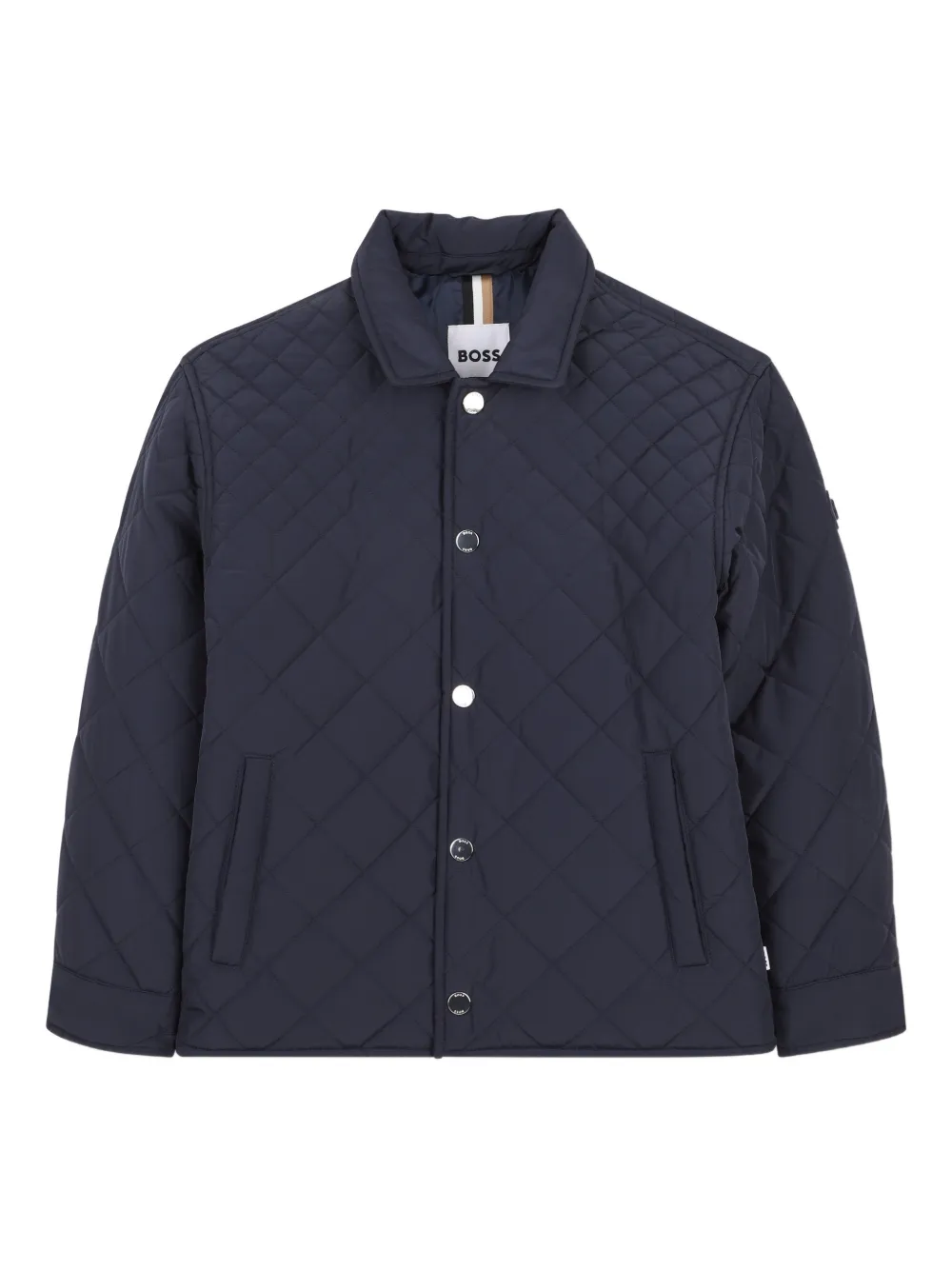 BOSS Kidswear Gesteppte Jacke - Blau