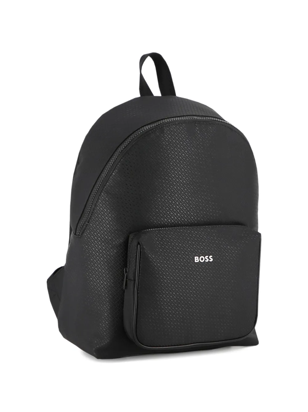  Boss Kidswear Textured Pocket Backpack - Black 