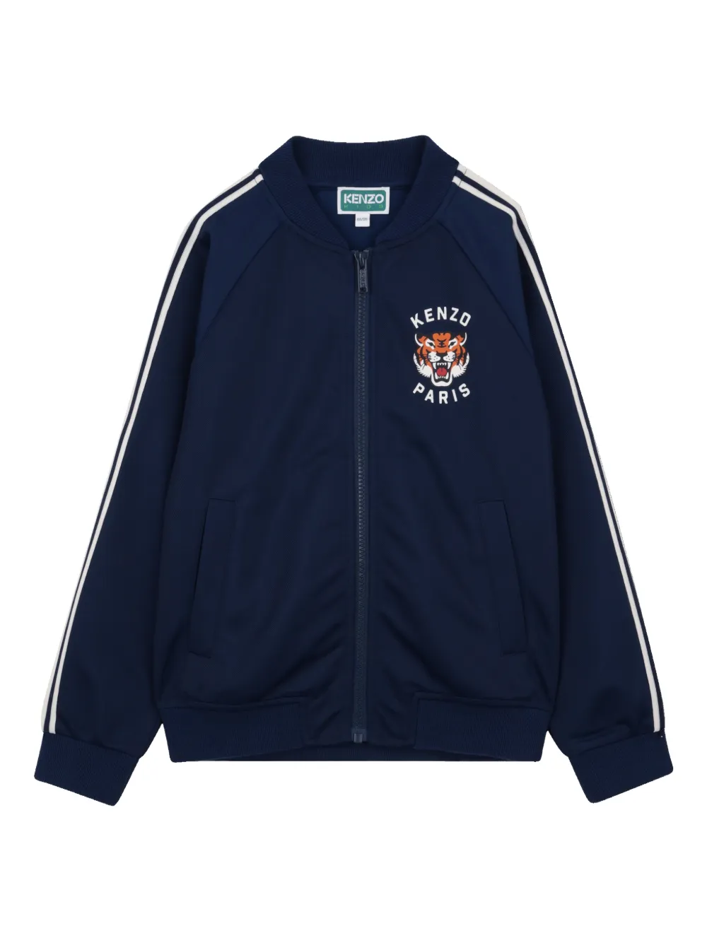 Kenzo Kids Felpa con stampa Tiger - Blu