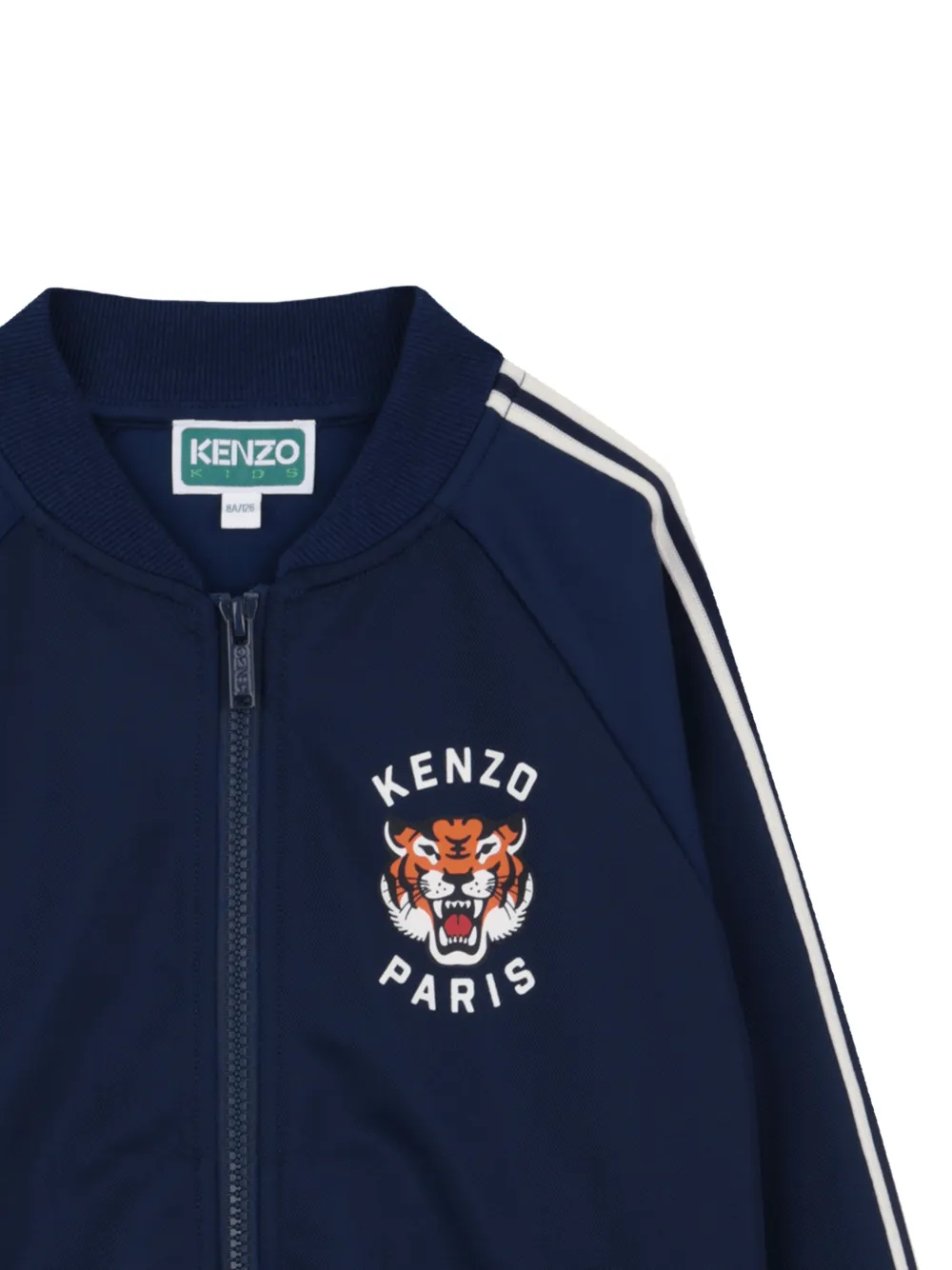  Kenzo Kids Sudadera Con Estampado Tiger - Azul 