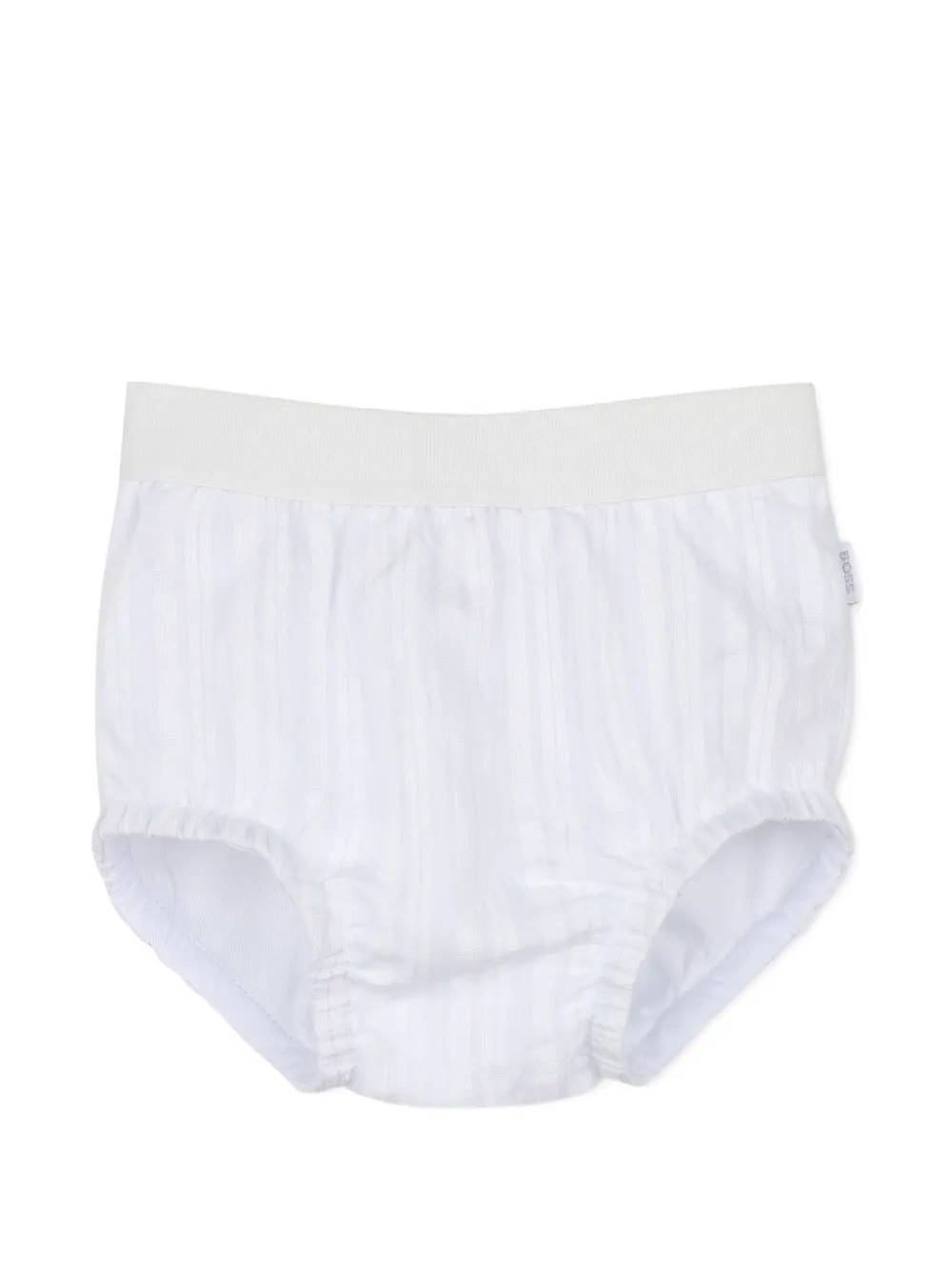BOSS Kidswear Gestreepte broekjes Wit