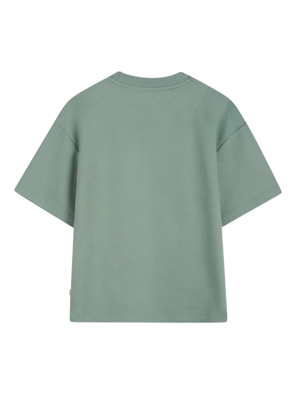 BOSS Kidswear T-shirt met logoprint Groen