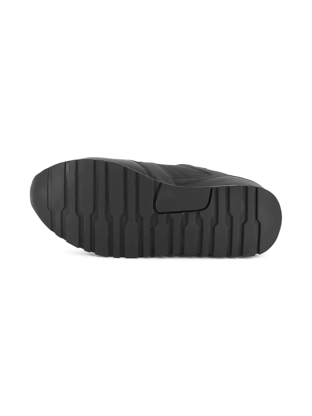 BOSS Kidswear Sneakers met logodetail Zwart