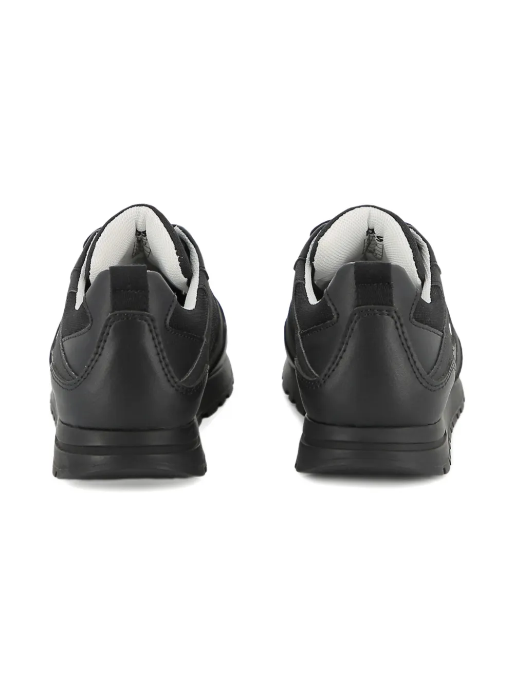 BOSS Kidswear Sneakers met logodetail Zwart
