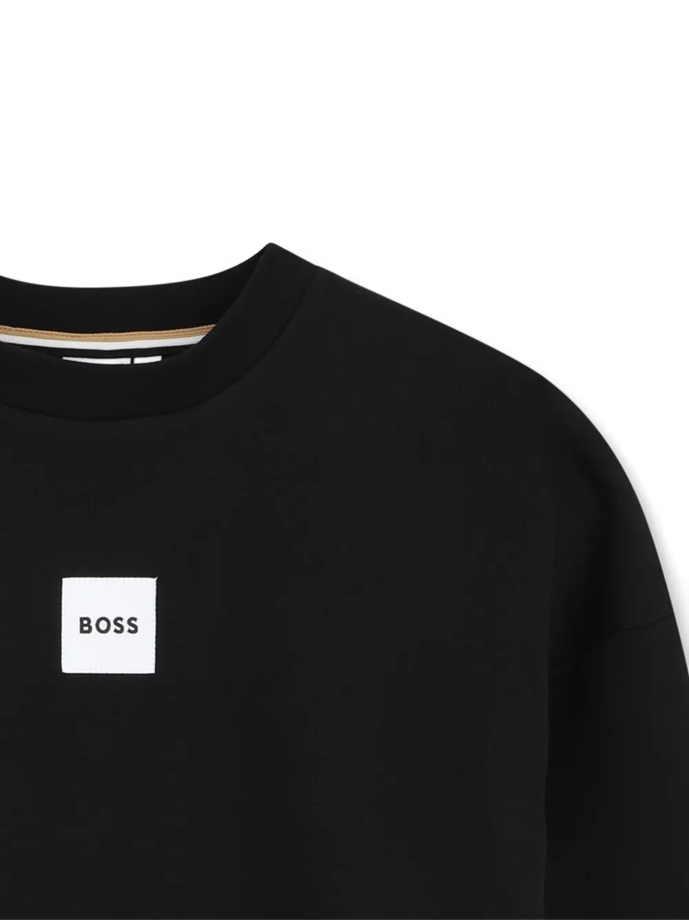  Boss Kidswear Logo-patch Sweatshirt - Black 