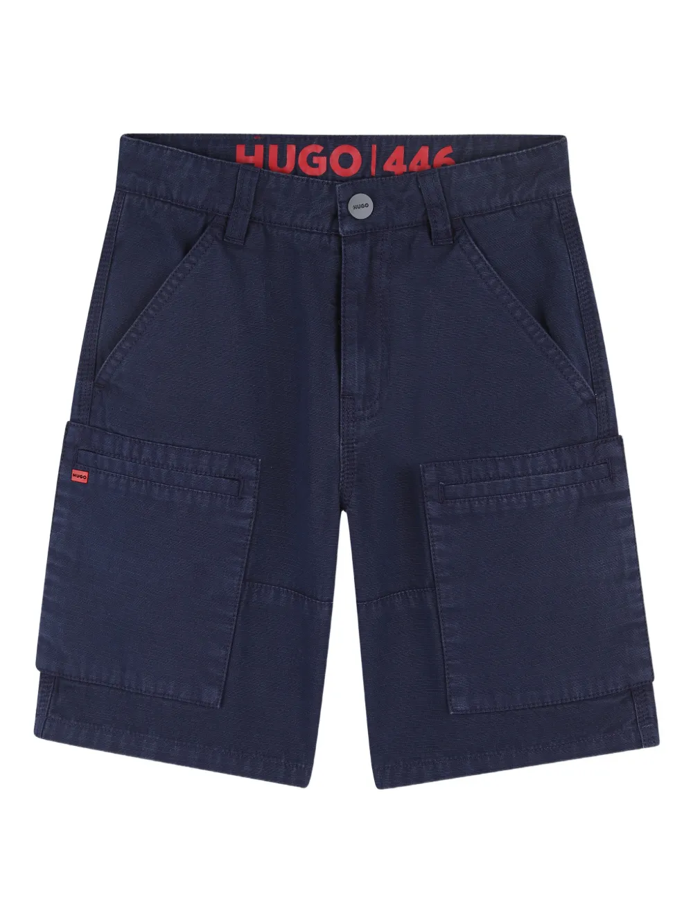 HUGO KIDS Shorts con tasche cargo - Blu