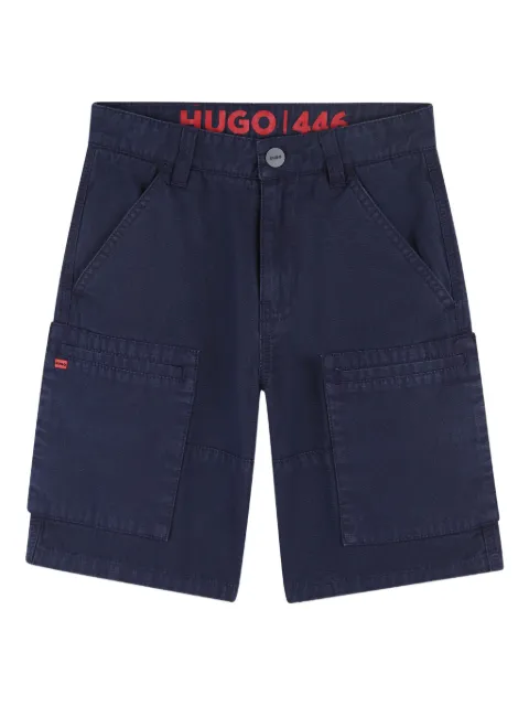 HUGO KIDS shorts cargo con bolsillos