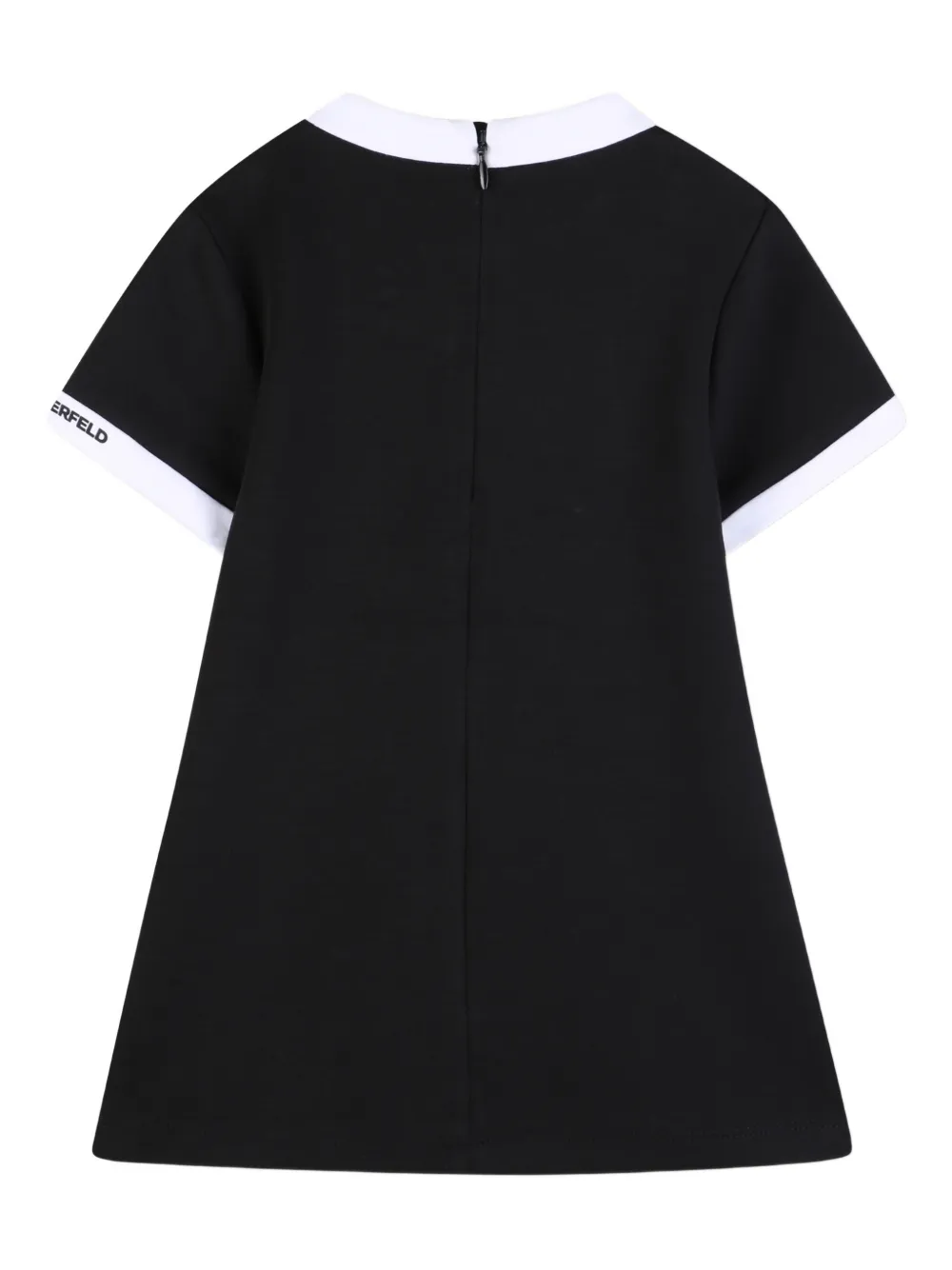 Karl Lagerfeld Kids Jurk met korte mouwen en koop Zwart