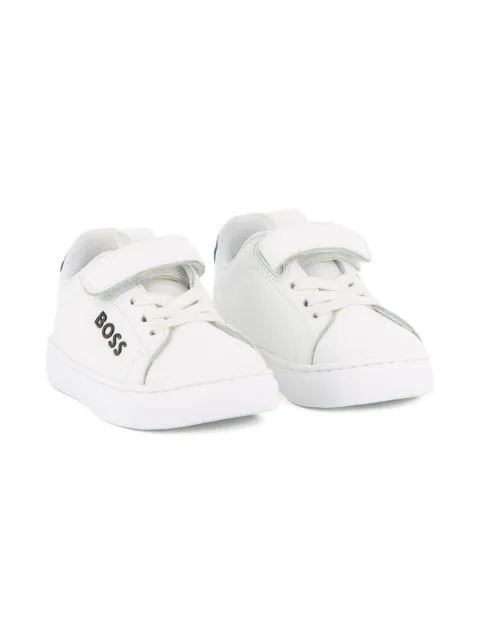 BOSS Kidswear tenis con agujetas y cierre autoadherente