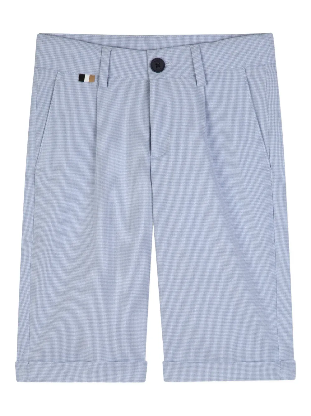 BOSS Kidswear Shorts con bottoni - Blu