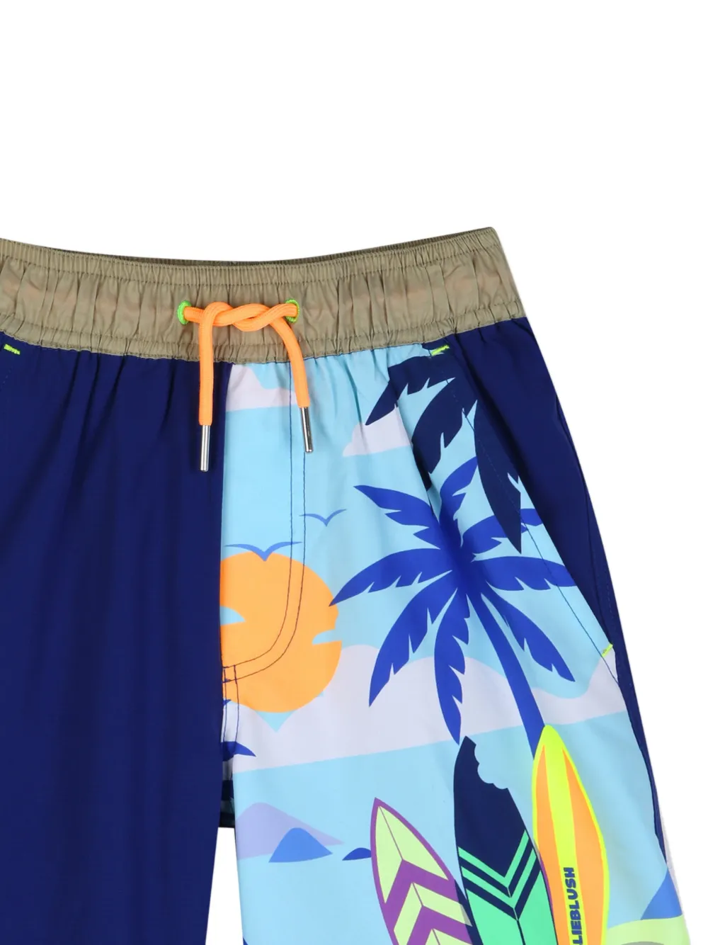 Billieblush Shorts met print Blauw