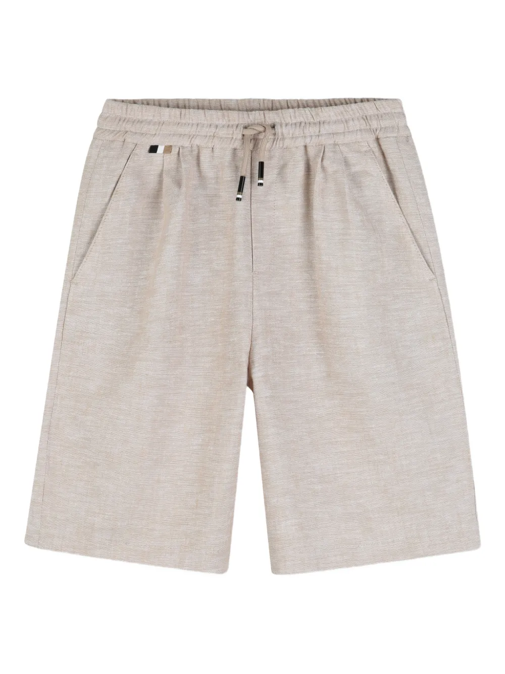 BOSS Kidswear Shorts con coulisse - Toni neutri